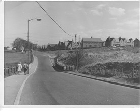 Photo:Meadowhead place taken from the top of Scollie Brae 1969.