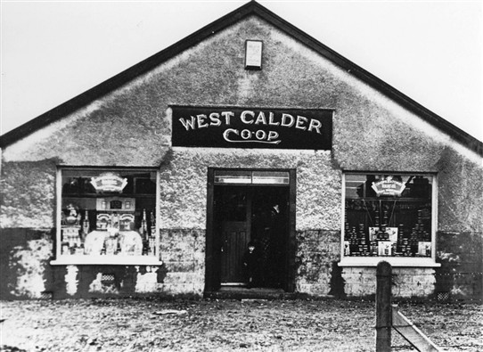 Photo:Loganlea Rows also had a branch of the West Calder Co-op